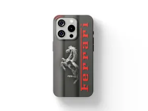Ferrari Premium Smartphone Hülle Minimalistisches Gefühl